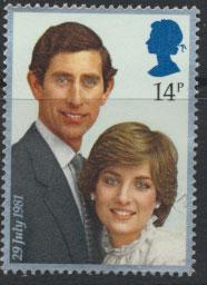 Great Britain SG 1160 - Used - Royal Wedding