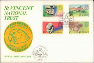 Saint Vincent, Worldwide First Day Cover