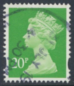 GB Machin 16p SG Y1685 2 bands  SC#  MH211  Used see scan & details