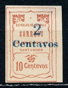 Santander #31 Overprinted Unused