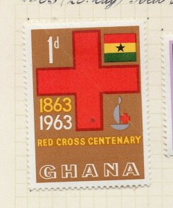 Ghana 1963 Early Issue Fine Mint Hinged 1d. NW-167926