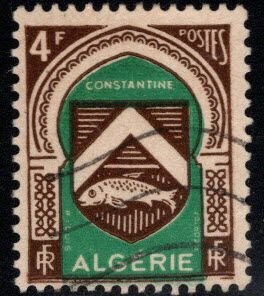 ALGERIA Scott 219 Used