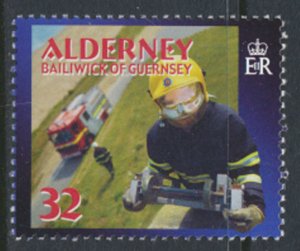 Alderney  SG A243  SC# 240 Fire Services Mint Never Hinged see scan 