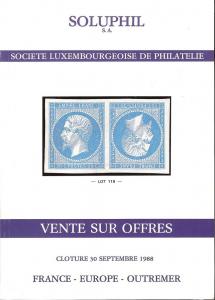 Soluphil: Sale # 35  -  Vente Sur Offres, France-Europe-O...