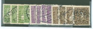 Denmark #164-175 Used Single (Complete Set)