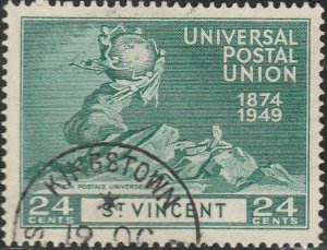 Saint Vincent, #172 Used  From 1949