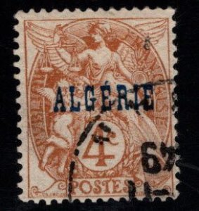 ALGERIA Scott 4 Used  stamp typical cancel