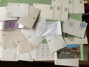 Vatican postal postcards & covers 28 items Ref A2021