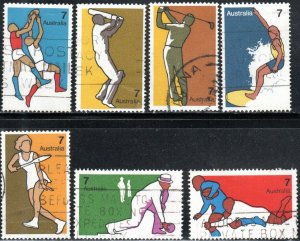 Australia 590-96 - Used - Sports (Cpl) (1974) (cv $1.75)