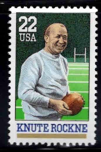 USA Scott 2176 MNH** Knute Rockne stamp