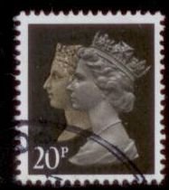 Great Britian Manchins 1970 SC# MH193 Used L189