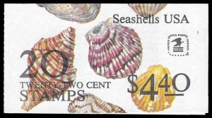 PCBstamps  US #2117/2121 (BK146) $4.40(2x10x22c)Seashells, MNH, (5)