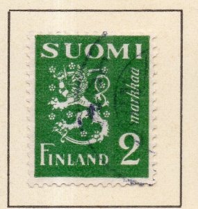 Finland 1945-47 Early Issue Fine Used 2m. NW-266056