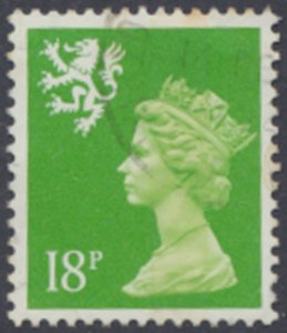 Scotland  Machin 18p SG S60 Type II   SC# SMH36   Used   see details & scans