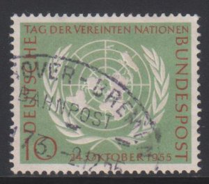 Germany,  10pf United Nations (SC# 736) Used