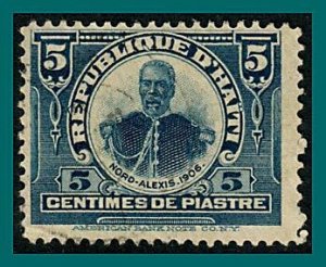 Haiti 1906 Nord Alexis, 5c used #131,SG142