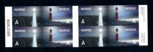 [59902] Norway 2009 Lighthouses Self Adhesive booklet MNH