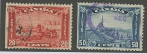 Canada #175-176 Used Multiple