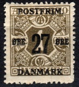 Denmark #145  F-VF Unused CV $5.00 (X5367)