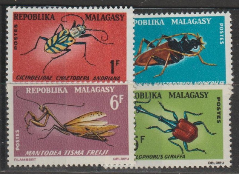 Malagasy SC  381-4 Mint Never Hinged