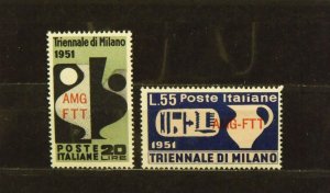 15334   TRIESTE   MH # 126, 127                           CV$ 8.00