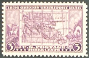 Scott #783 1936 3¢ Oregon Territory Centennial MNH OG VF