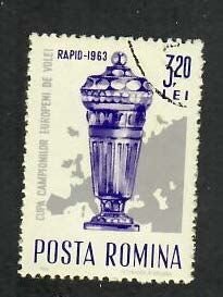Romania; Scott 1579; 1963; Precanceled; NH