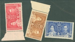 Barbados #190-192  Single (Complete Set)