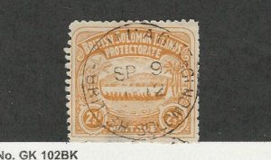 Solomon Islands, Postage Stamp, #4 Used Nice Cancel, 1907, JFZ