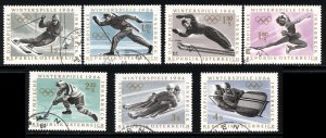 Austria 1963  Scott #711-17 used