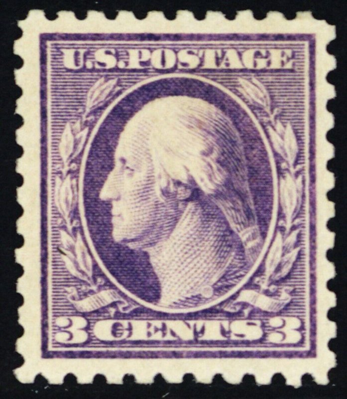 464, Mint VF LH 3¢ Perf 10 Washington Stamp - Stuart Katz