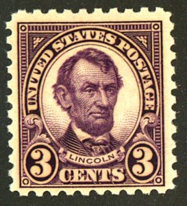 U.S. #584 MINT OG LH