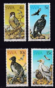 1975 South West Africa SWA Rare BirdsMNH  set # 373-376