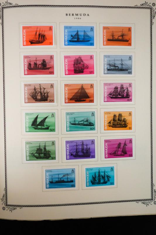 Bermuda 1800s to 2005 Vintage Stamp Collection