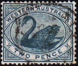 Australia(Western). 1885 2d S.G.96a Fine Used