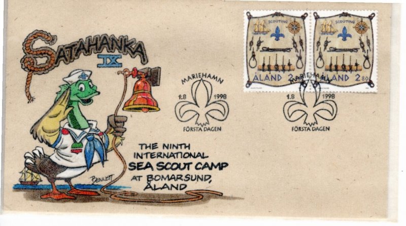 Aland 1998 Sc 148 Commemorative FDC-4