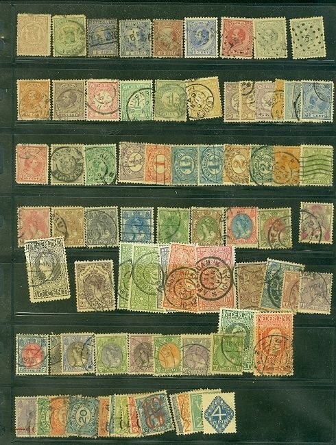 NETHERLANDS EARLY LOY of 75+ MOSTLY USED...CANCELLATIONS...MINOR FAULTS