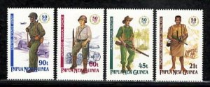 PAPUA NEW GUINEA SC# 790-93  FVF/MNH