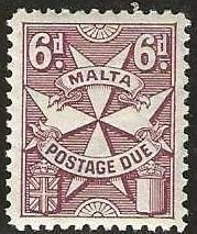 Malta Sc.  J18 mint,  hinged. 1925. (M387)