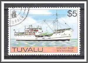 Tuvalu #37 Colony Ship Used