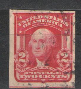 US 1906 Sc# 320 Used VG - solid used imperf copy