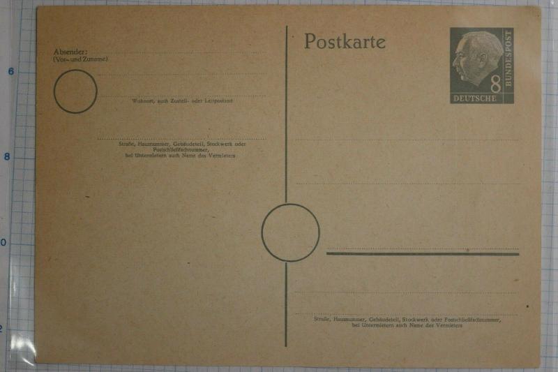 Germany Postal card stationery HG Higgins Gage Mint 292 316 339 340 341 363  DC