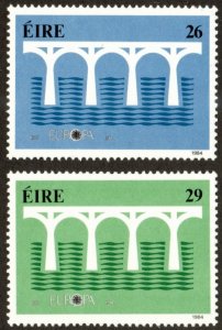 Ireland 592-93 - Mint-NH - Europa (Cpl) (1984) (cv $16.75)