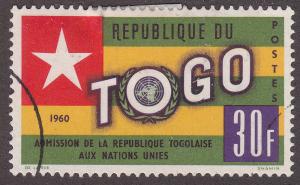 Togo 391  Flag of Togo 1961