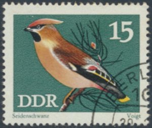German Democratic Republic  SC# 1455    Birds     CTO  see details & scans