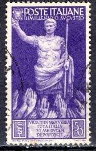 Italy; 1937: Sc. # 382: Used Single Stamp​