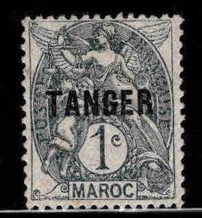 French Morocco Scott 72 MH* TANGER overprint stamp