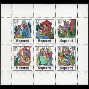 DDR #1975a MNH S/S CV$2.50 Rapunzel