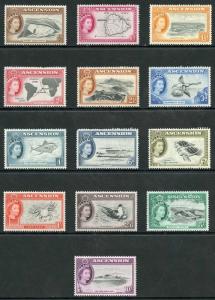 Ascension SG57/69 1956 set U/M