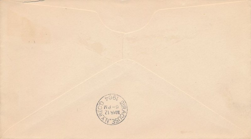 United States sc# 319 on Cover Homer New York 1904 Phoenix Hardware Co - pm 1904